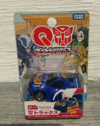 Takara Tomy Choro Q Transformers Qt 17 Autobot Tracks Nib