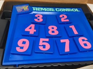 Pressman MTV Remote Control Board Game Complete 1989 - 4