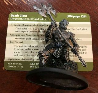 Death Giant 9/40 Savage Encounters D&d Miniatures