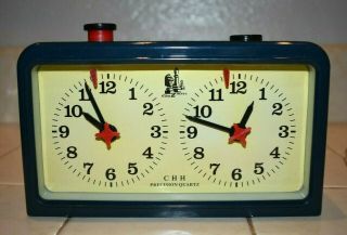 Chez Mate Analog Chess Clock Timer By Chh Precision Quartz Retro Vintage