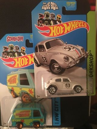 Hw 2013 The Mystery Machine 84 Vw Love Bug 19 Great Deal For The “hunters
