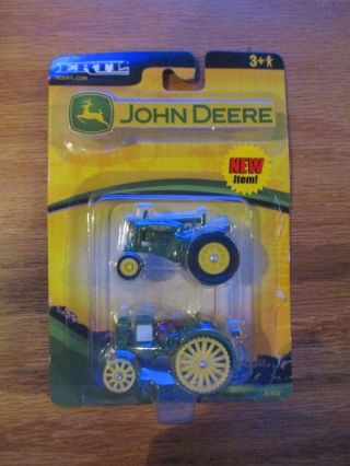 Ertl John Deere 2 Pack Tractor Set 2006 Gp Waterloo Boy 1/64 37433