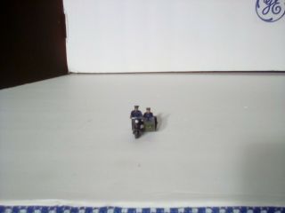 Dinky Toys Police Motor Cycle And Sidecar Patrol 42b