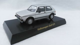 Kyosho 1/64 Volkswagen Golf Gtl Diecast Model Car Free/shipping From/japan