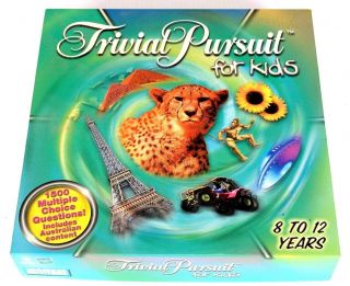Trivial Pursuit For Kids Board Game Family Fun Learning Educational 2007
