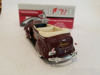 1936 Dodge Convertible Sedan 1:28 Liberty Classics Spec Cast Bank MIB 2
