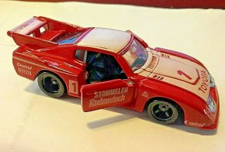 Tomica Die Cast Toyota Celica Turbo 1979 Red Tomy Toy Vehicle 65 Vg,  /exc
