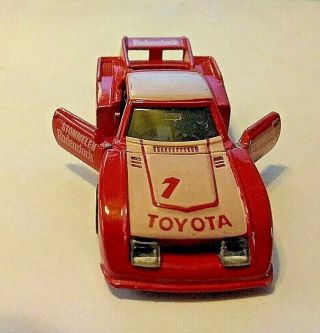 Tomica Die Cast Toyota Celica Turbo 1979 Red Tomy Toy Vehicle 65 VG,  /EXC 3