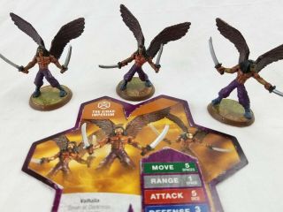 Heroscape - The Einar Imperium - Wave 6 - Dawn Of Darkness - Figures And Card