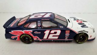 Jeremy Mayfield 12 Mobil 1 Revell 1998 Ford Taurus in Display Case 1:24 EUC 4