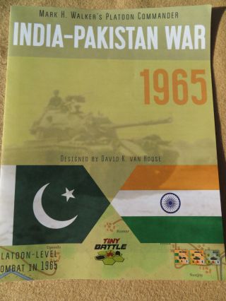 India - Pakistan War Tiny Battle Games Platoon Commander