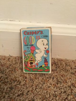 Rare Vintage Casper The Friendly Ghost Goodies Crd Game Warren Complte