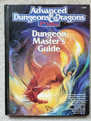 Ad&d Advanced Dungeons & Dragons Dungeon Master 