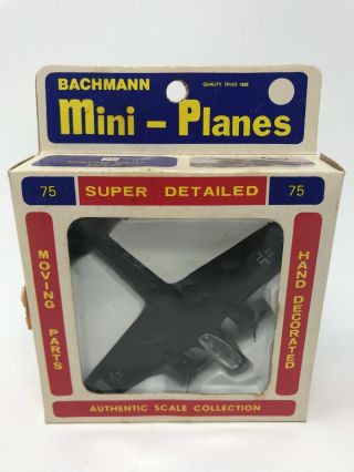 Bachmann Mini Plane 75 German Dornier Do - 17 Mini Planes 8375