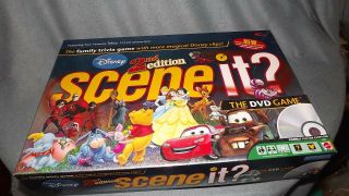 Disney Scene It 2nd Edition Dvd Board Game Mattel