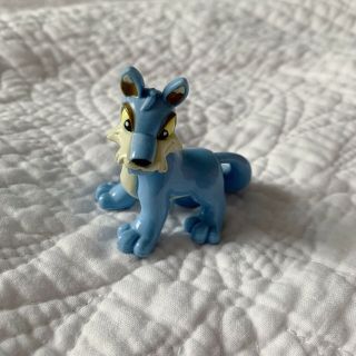 Early 2000s Thinkway Neopets Toy Figure: Blue Lupe