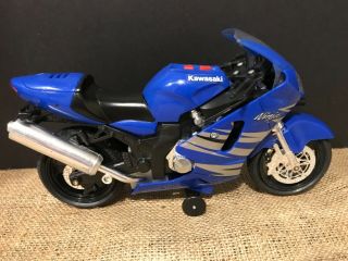 Road Rippers Wheelie Bike Kawasaki Ninja Motorcycle Toy State Industries