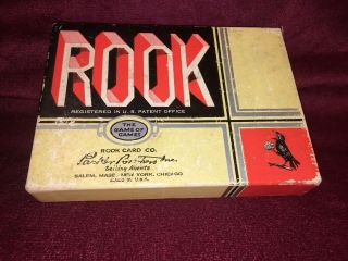 Vintage Rook The Game Of Games Four Suit Card Game Parker Brothers Inc 1936