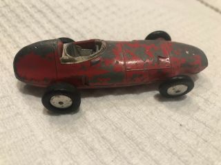 Vintage Corgi Formula 1 Toy Car Red Sorint Car Ferrari Vanwall