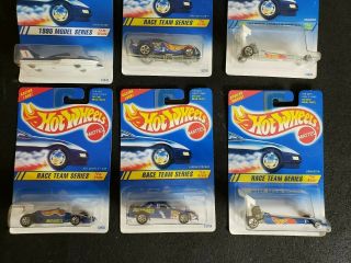 Hot Wheels 1995 Race Team 1992 Racing Metals Series Blue Boat Chrome Dragster