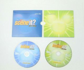 Disney Scene It? Deluxe 2nd Edition Board Game Replacement Parts Dvd Only