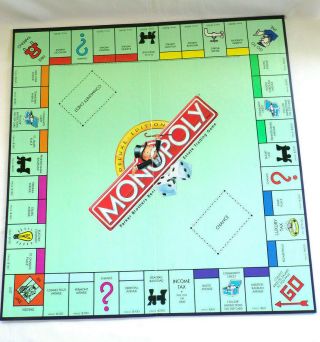 1995 Deluxe Edition Monopoly - 100 Complete by Parker Brothers. 5