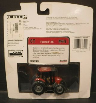 Case IH State Tractor Series 44 Connecticut Farmall 85 DieCast 1/64th Scale 4