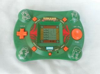 Hasbro 1997 Jumanji Handheld Electronic Lcd Game With Game Instructions