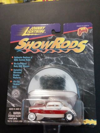 Johnny Lightning George Barris Show Rods Speed Coupe White Lightning Limited Ed.
