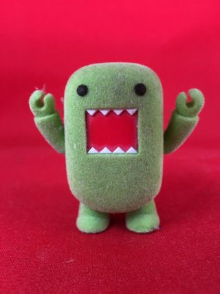 Domo Qee Series 2 - Green Fuzzy/flocked - Blind Box 2 Inch - Odds 2/15 - Last One