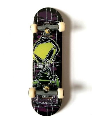 Vintage Blind Green Reaper Tech Deck Skateboard Finger Board World Industries