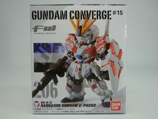 FW GUNDAM CONVERGE 15 No.  206 RX - 9/C Narrative Gundam C - Packs Figure BANDAI 2