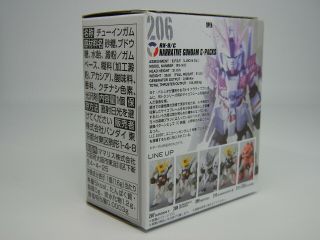 FW GUNDAM CONVERGE 15 No.  206 RX - 9/C Narrative Gundam C - Packs Figure BANDAI 4