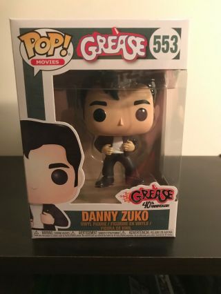 Funko Pop Movies: Grease - Danny Zuko Vinyl Figure Item 29442