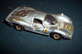 1:43 Mercury Ferrari 330 P4 Silver Made In Italy As Found Dusty Etc