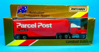 1994 Matchbox Limited Edition Australian Post Convoy Diecast Toy Model Truck Mib