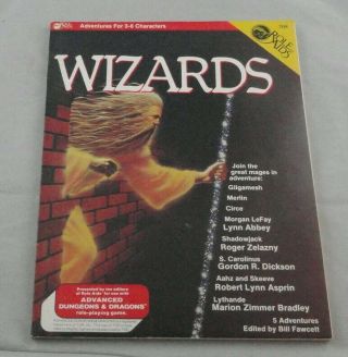 Advanced Dungeons & Dragons Wizards 708 By Role Aids Ad&d (1983)