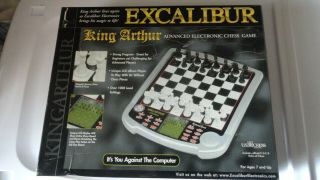 Excalibur King Arthur Advanced Electronic Chess Game (model: 915 - 2}