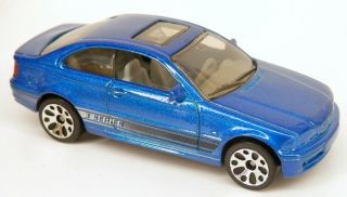 Matchbox 1997 - 2006 Bmw 3 - Series E46 Coupe Dark Blue 1:59 Scale