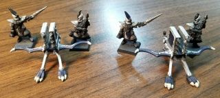 Warhammer Fantasy Battles Dark Elves Marauder Repeater Bolt Thrower Painted; 1