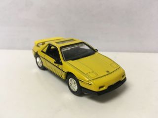 1984 84 Pontiac Fiero Collectible 1/64 Scale Diecast Diorama Model