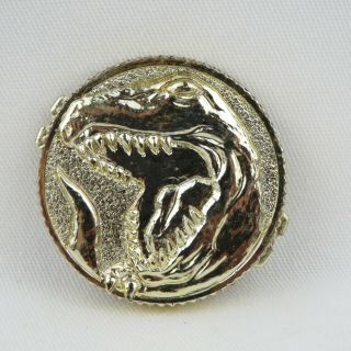 Tyrannosaurus Rex Coin For Power Morpher - Vintage 1993 Mmpr Power Rangers - Nm