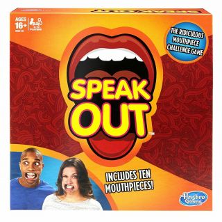 Speak Out Game By Hasbro Open Box