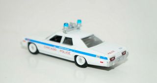 1974 dodge monaco chicago police car ' 74 diecast model 1/64 scale greenlight 2