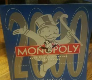 Monopoly 2000 Millenium Edition Tin Parker Brothers Hasbro