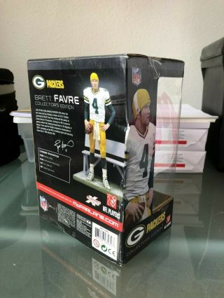 Brett Favre Greenbay Packers Scale McFarlane Collector’s Edition 2