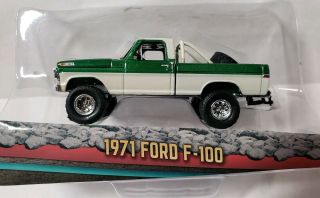1970 Ford F150 short bed Truck 1:64 Scale 4x4 f100 4WD f350 150 tires hitch tow 3