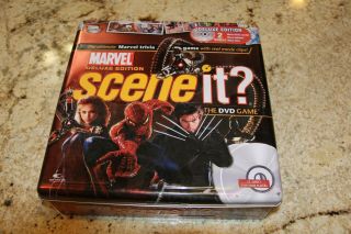 Scene It? Marvel Deluxe Edition Dvd Game Collectors Tin
