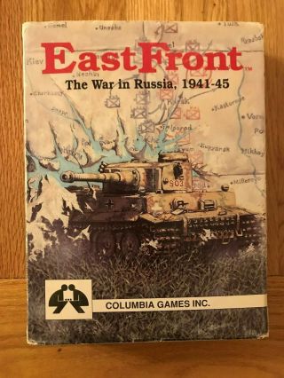 East Front: The War In Russia,  1941 - 45 By Columbia Games
