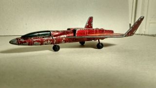 Mattel Hot Birds red Matching Bird late 60 ' s vintage jet plane 4